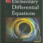Elementary Differential Equations Rainville 7th Edition Solution Manual